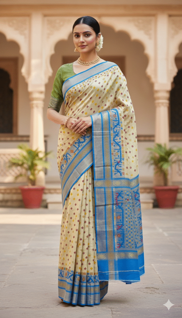Soft Jamdani Beige