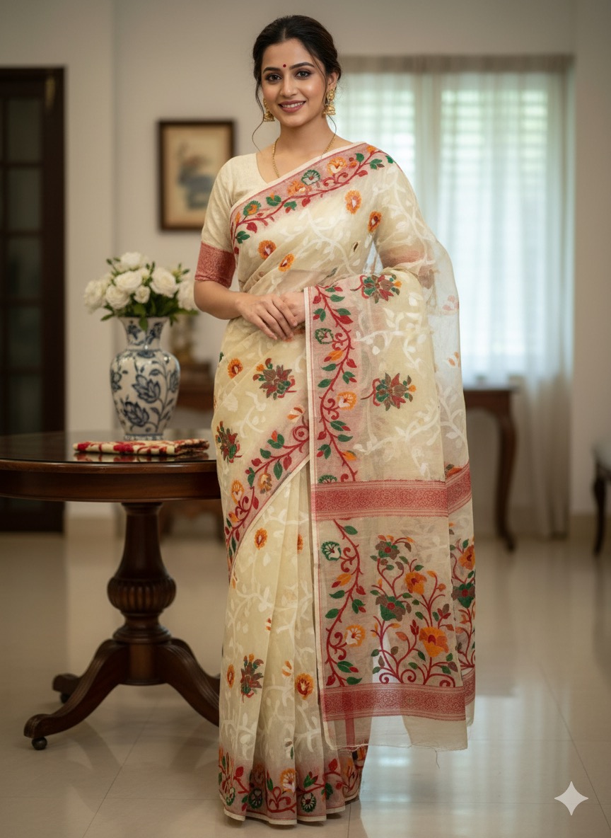 Maslin Saree
