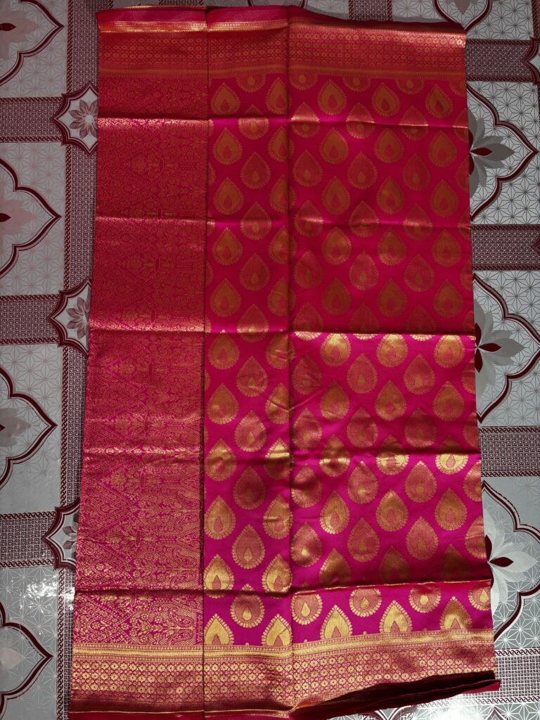 Fancy Banarasi Silk Magenta