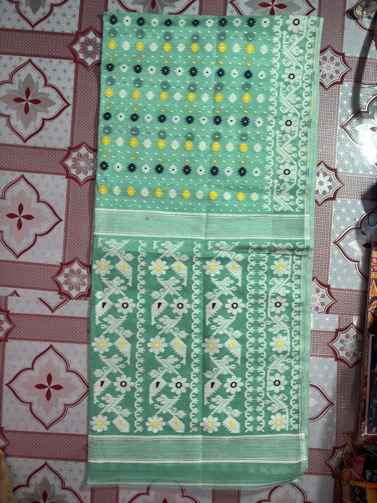 B.P Dhakai Mint Green