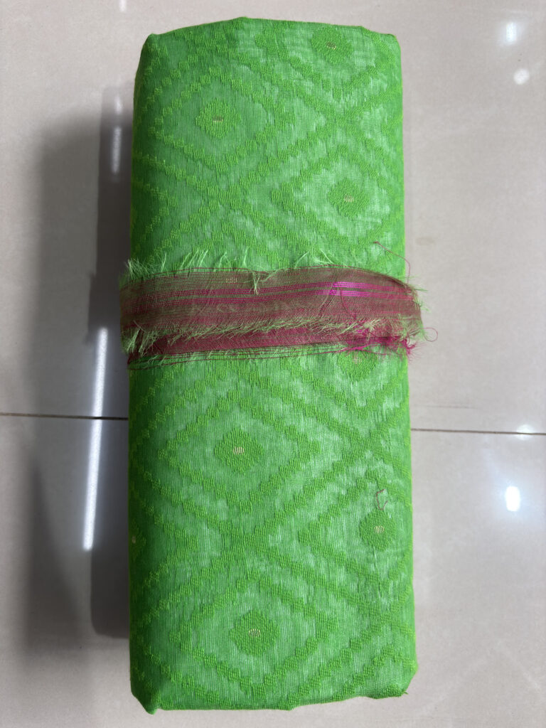 Jalbandi Dhakai Parrot Green