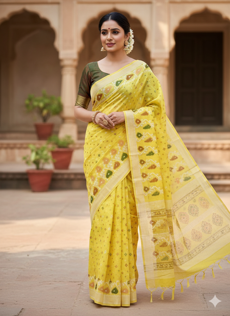 B.P Dhakai Yellow