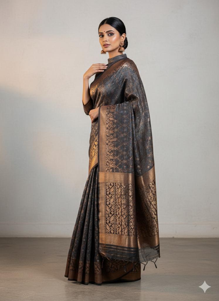 Jalbandi Dhakai Jamdani