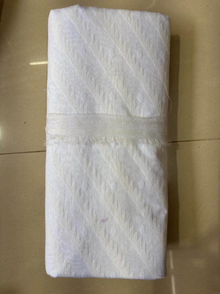 Karat Jamdani White