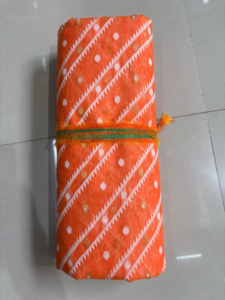 Karat Jamdani Orange