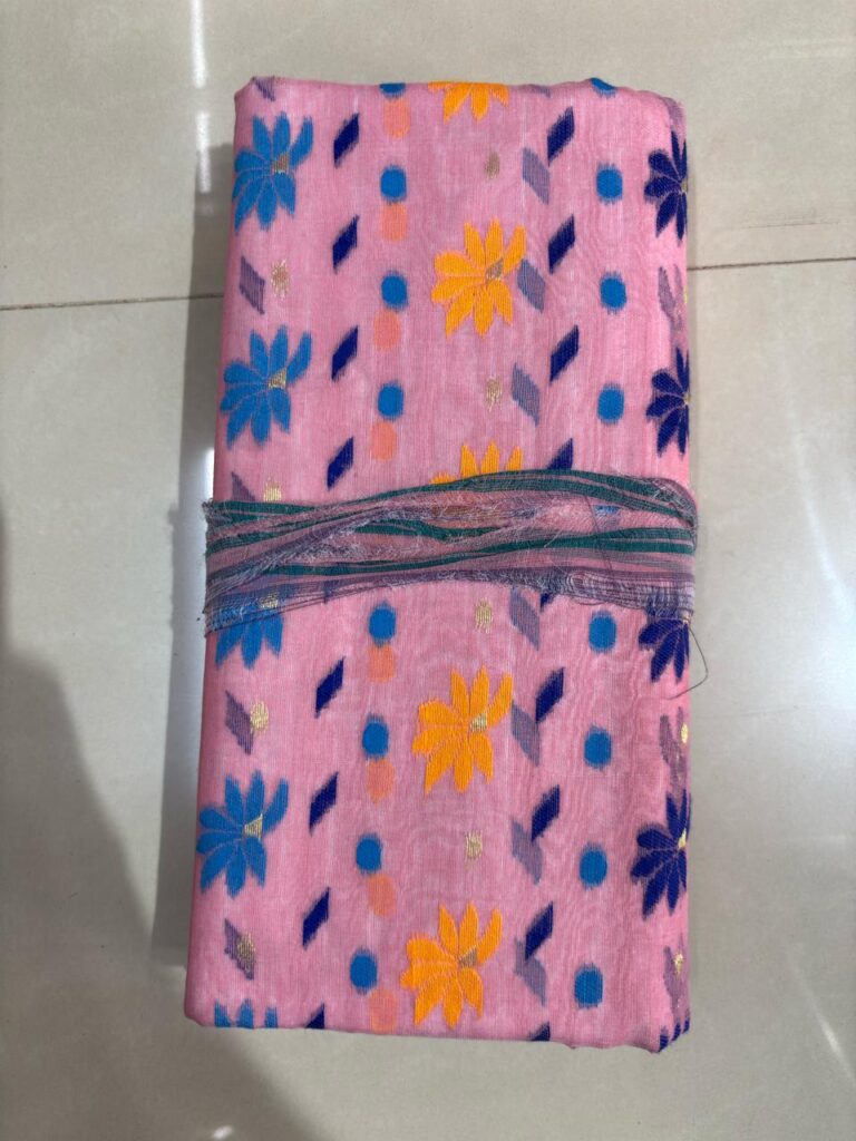 Pakha Jamdani Baby Pink