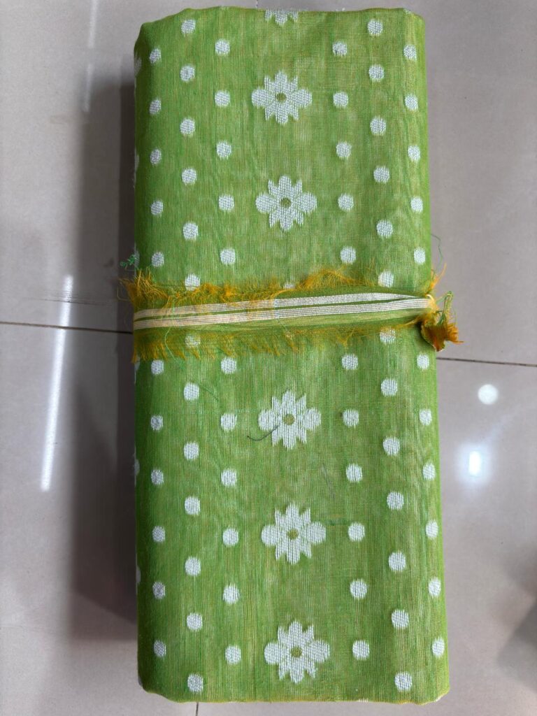 Buti Dhakai Light Green