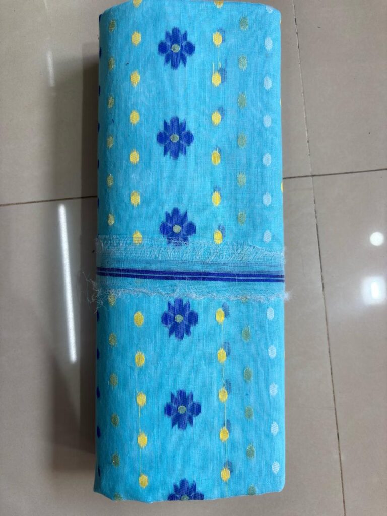 Buti Dhakai Sky Blue