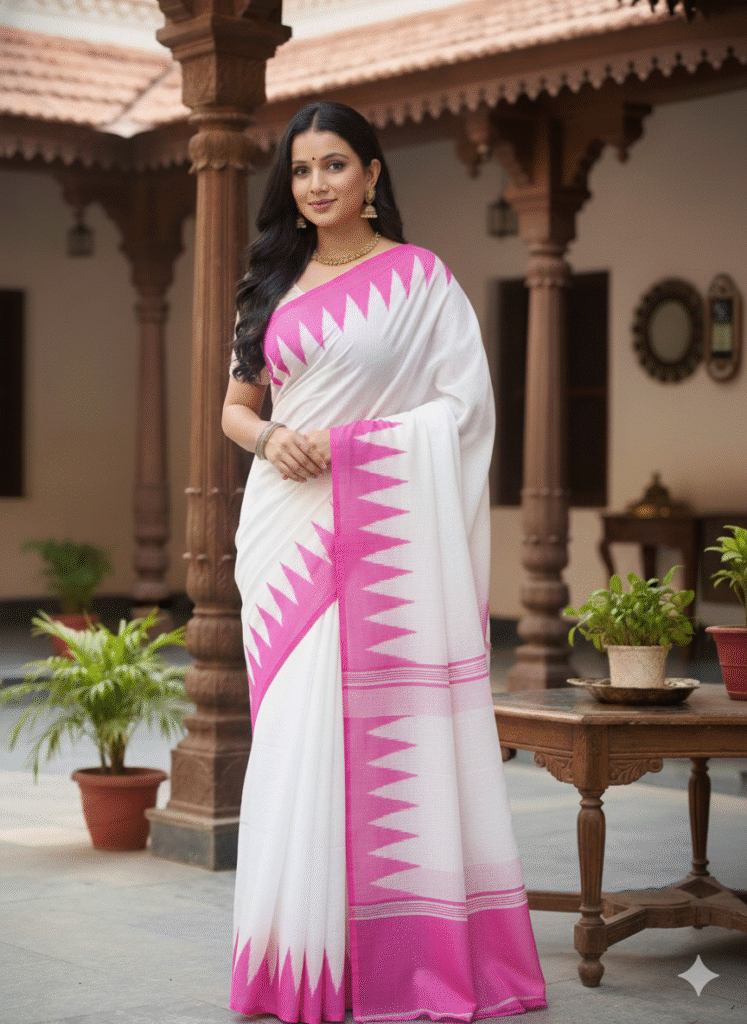 Temple Roth Pink-White