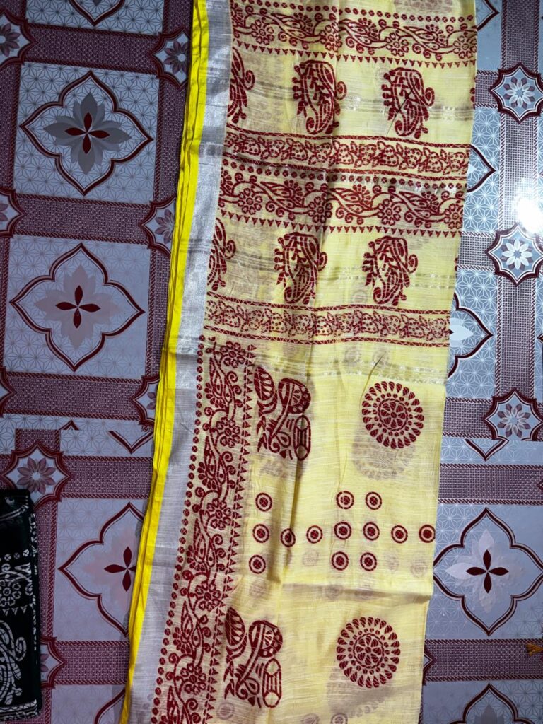 Batik Handloom Light Yellow