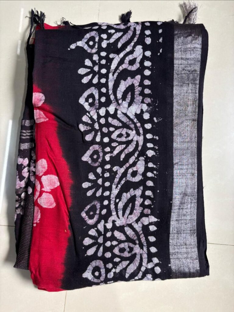 Nilen Batik Handloom Black-Red