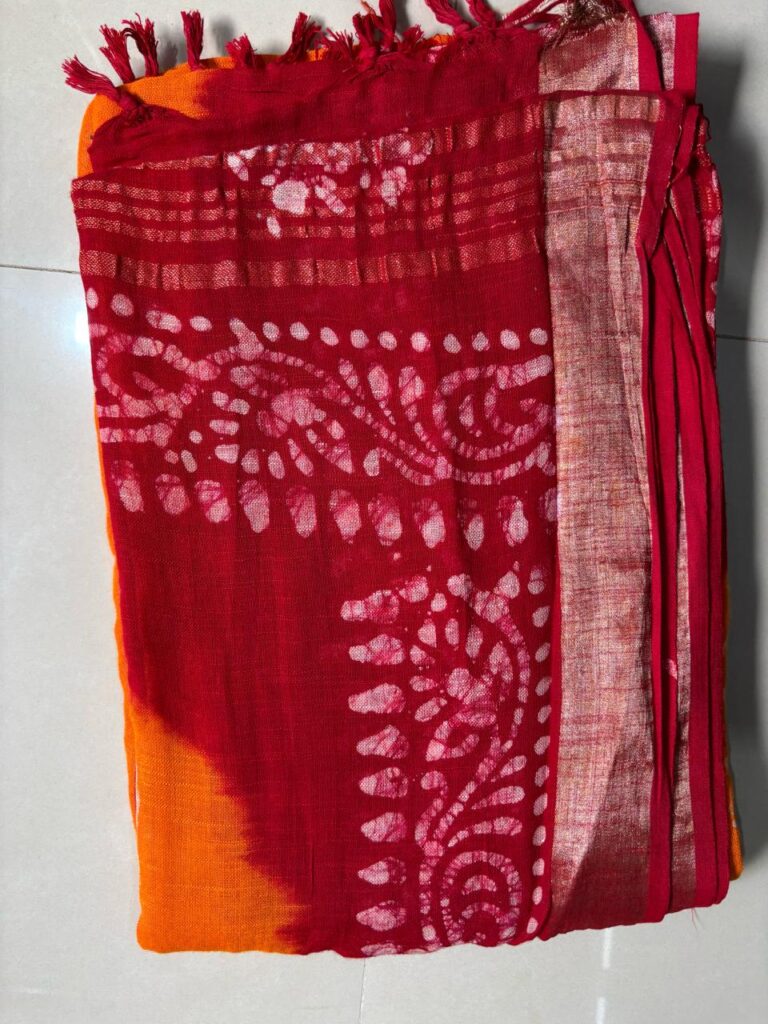 Nilen Batik Handloom Red-Orange
