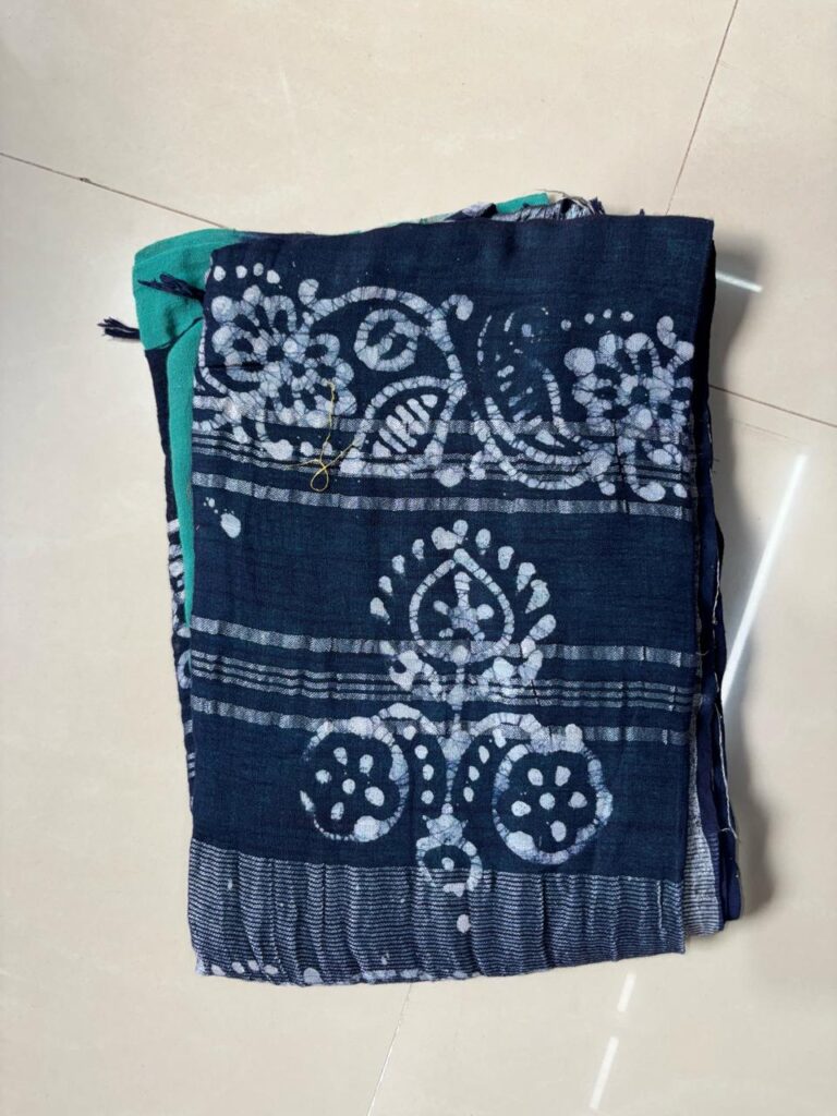 Nilen Batik Handloom Dark Blue-Navy