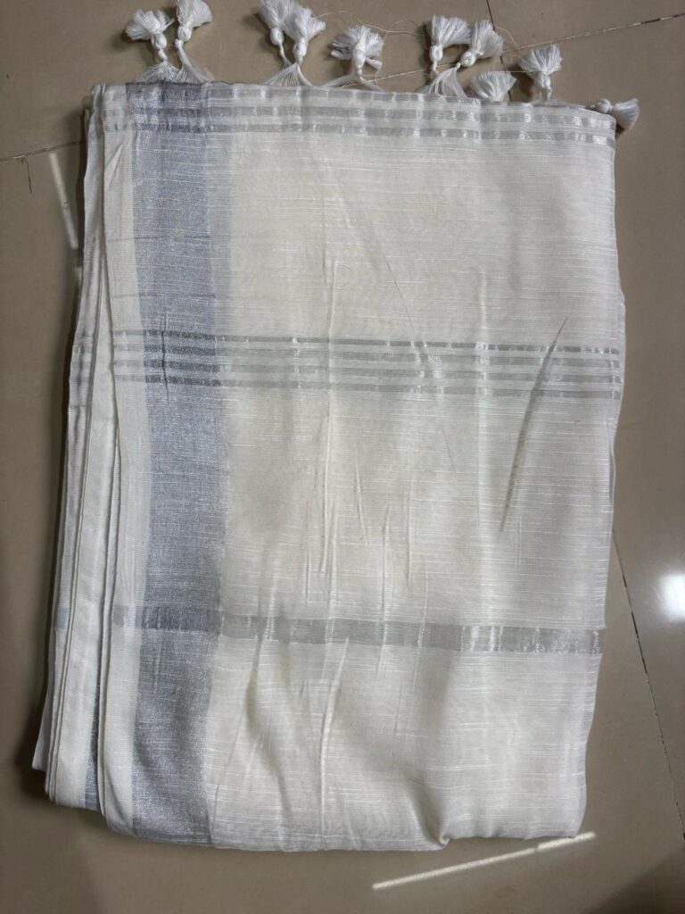 Plain Handloom White