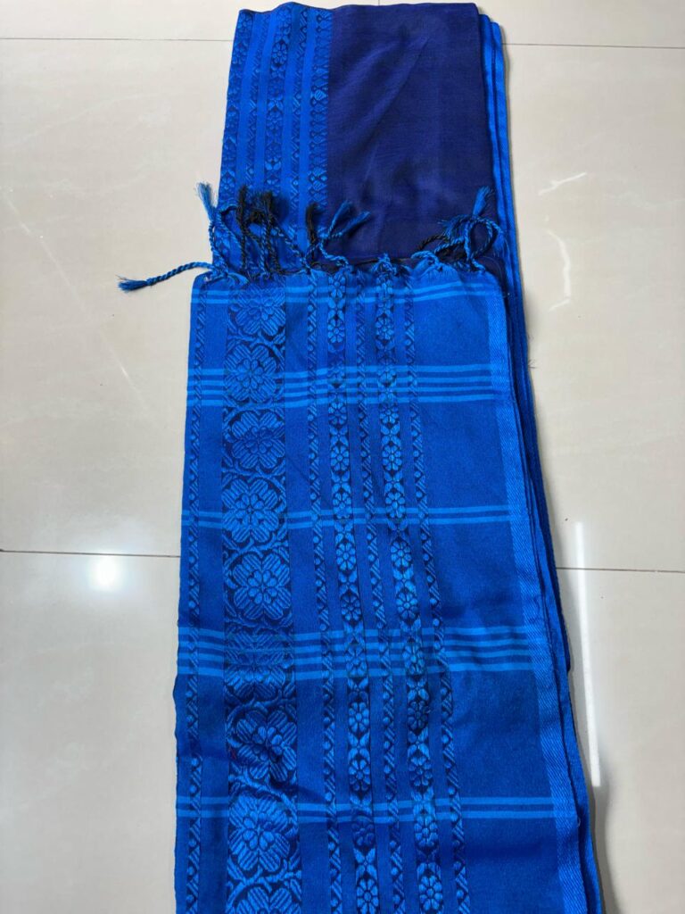 Begampuri Dark Blue-Light Blue