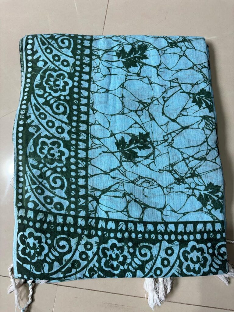 Print Handloom Light Blue