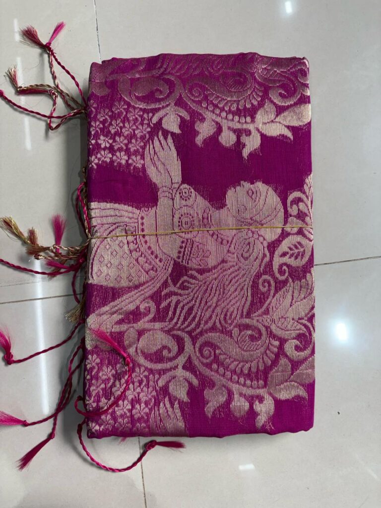 Premium Putul Work Design Deep Pink