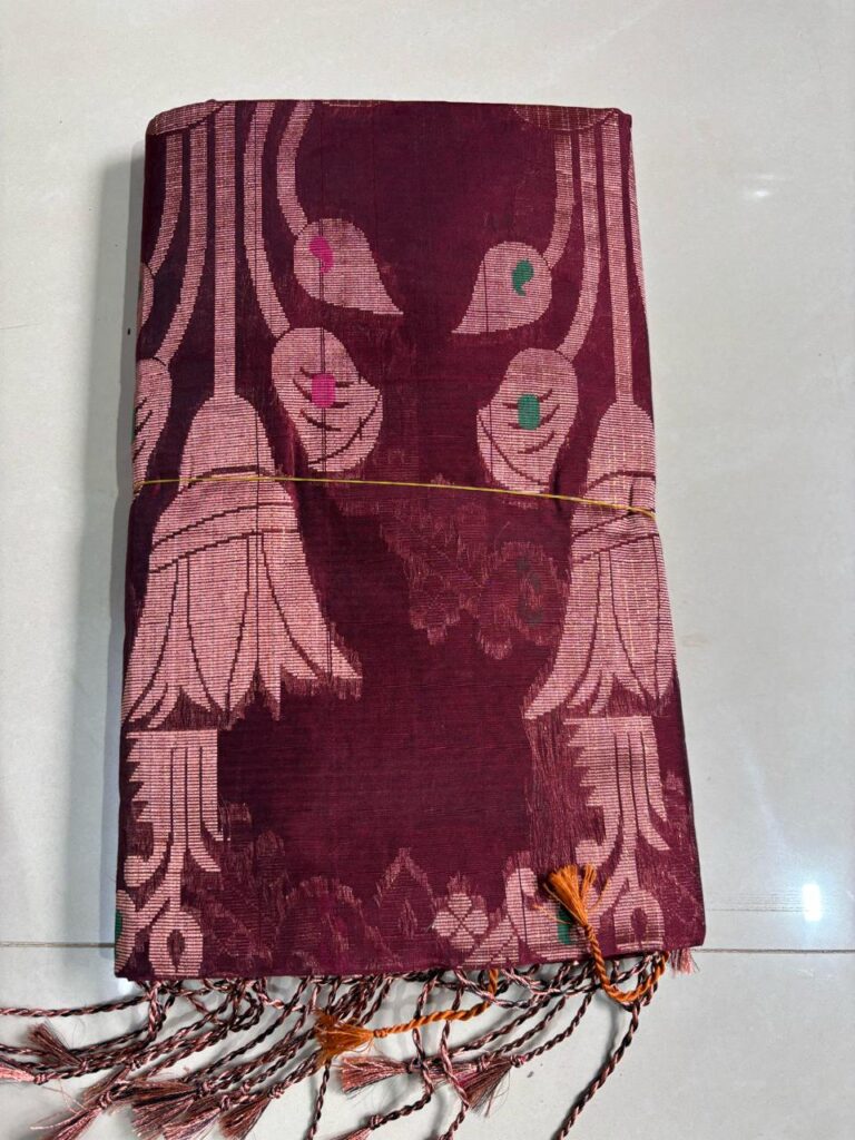 Lamiya Silks Rich Maroon