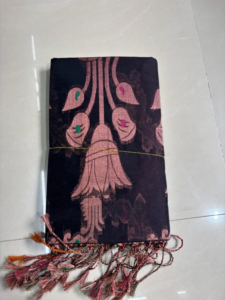 Lamiya Silks Deep Brown
