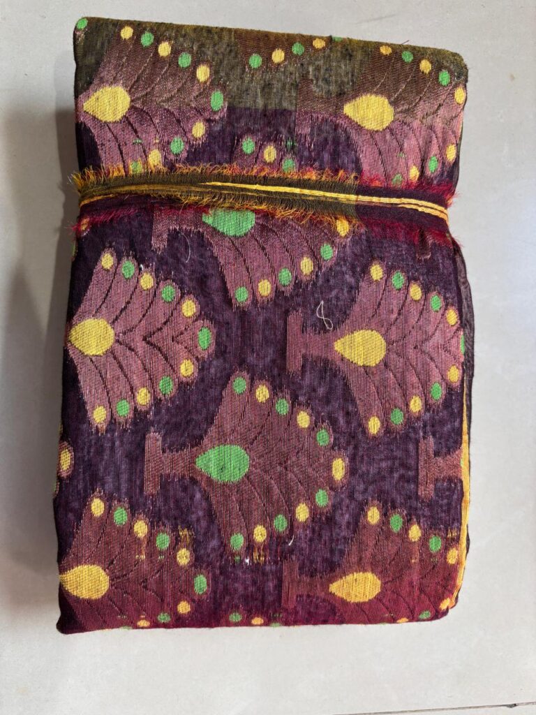Beautiful Tussore Design 3 Maroon