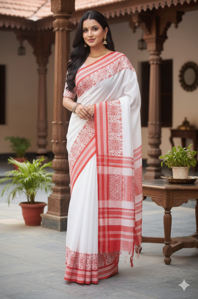 Begampuri Red-White